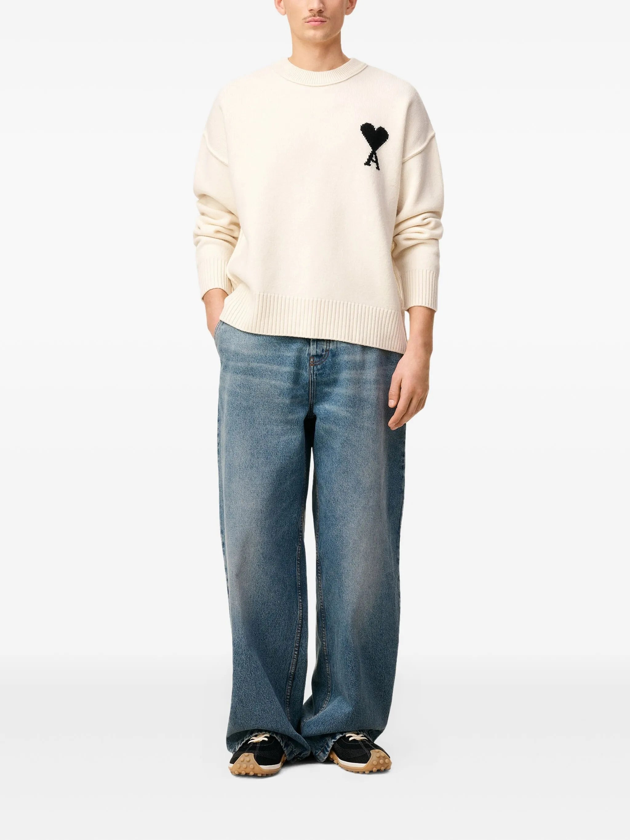 Ami Paris Ami De Coeur Sweater - 3