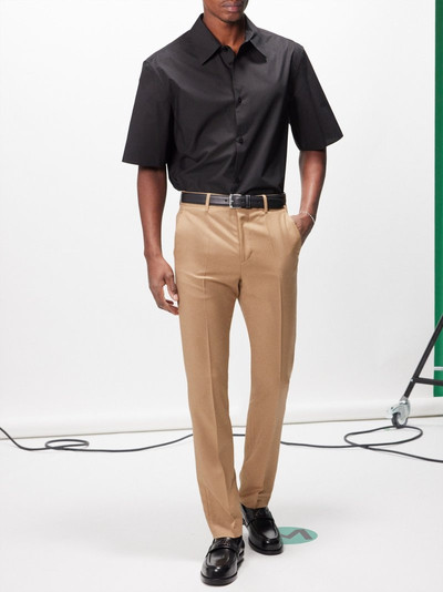Valentino Wool-blend twill straight-leg trousers outlook