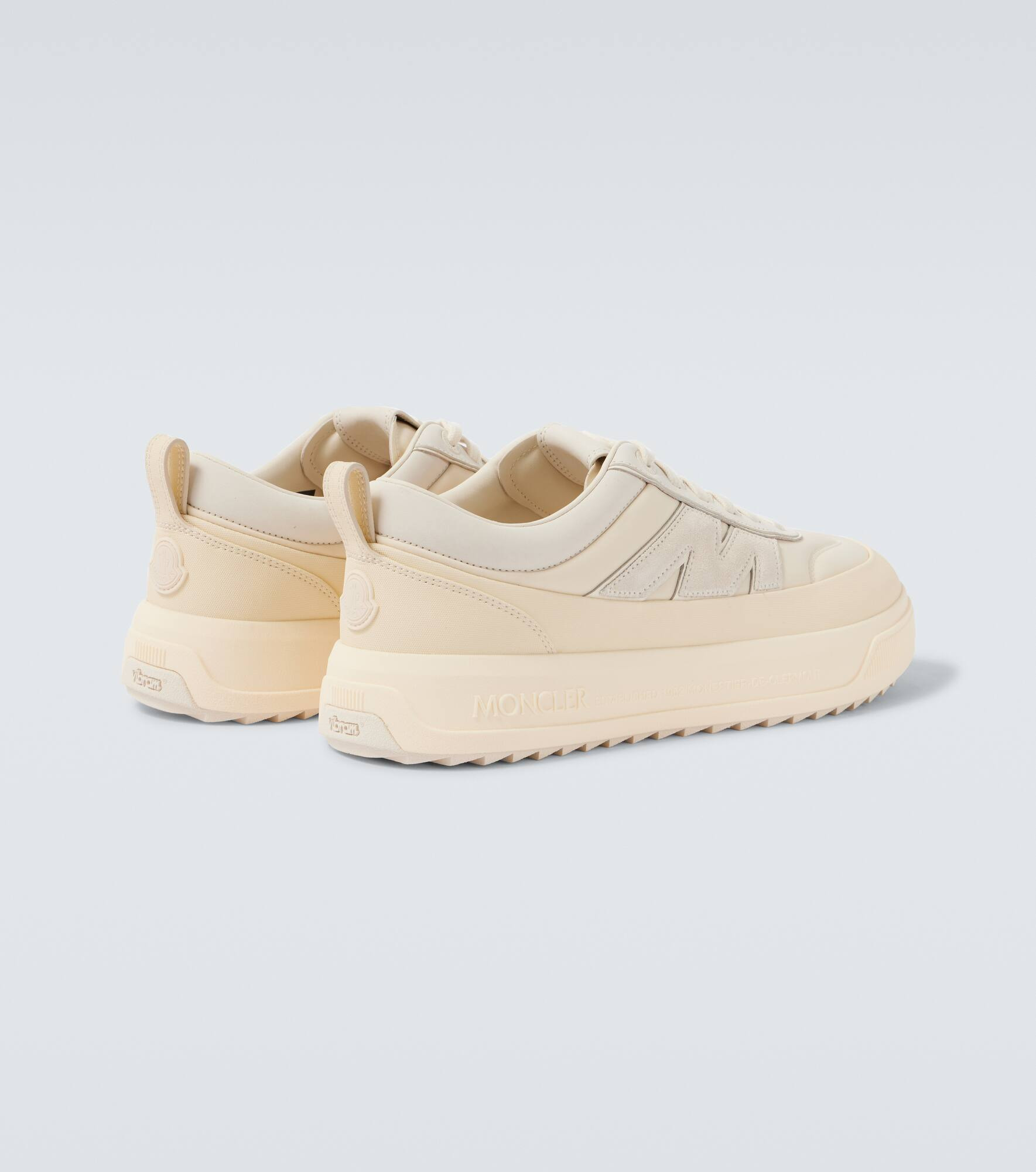 Monpulse Altive leather-trimmed sneakers - 6