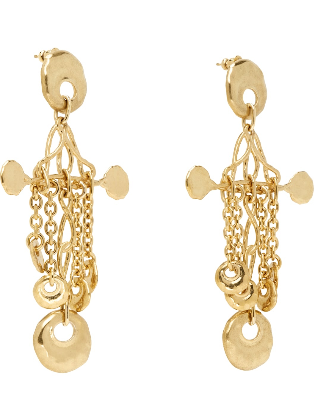 Gold 'The Chloé Eclectic' Earrings - 2