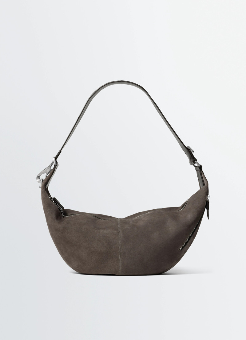 Lemaire QUIVER CLIP BAG IN SUEDE LEATHER outlook