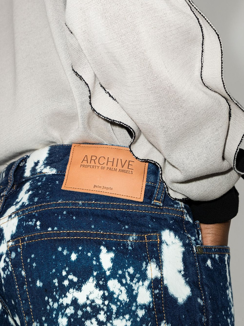 Galaxy Dye slim-fit jeans 4