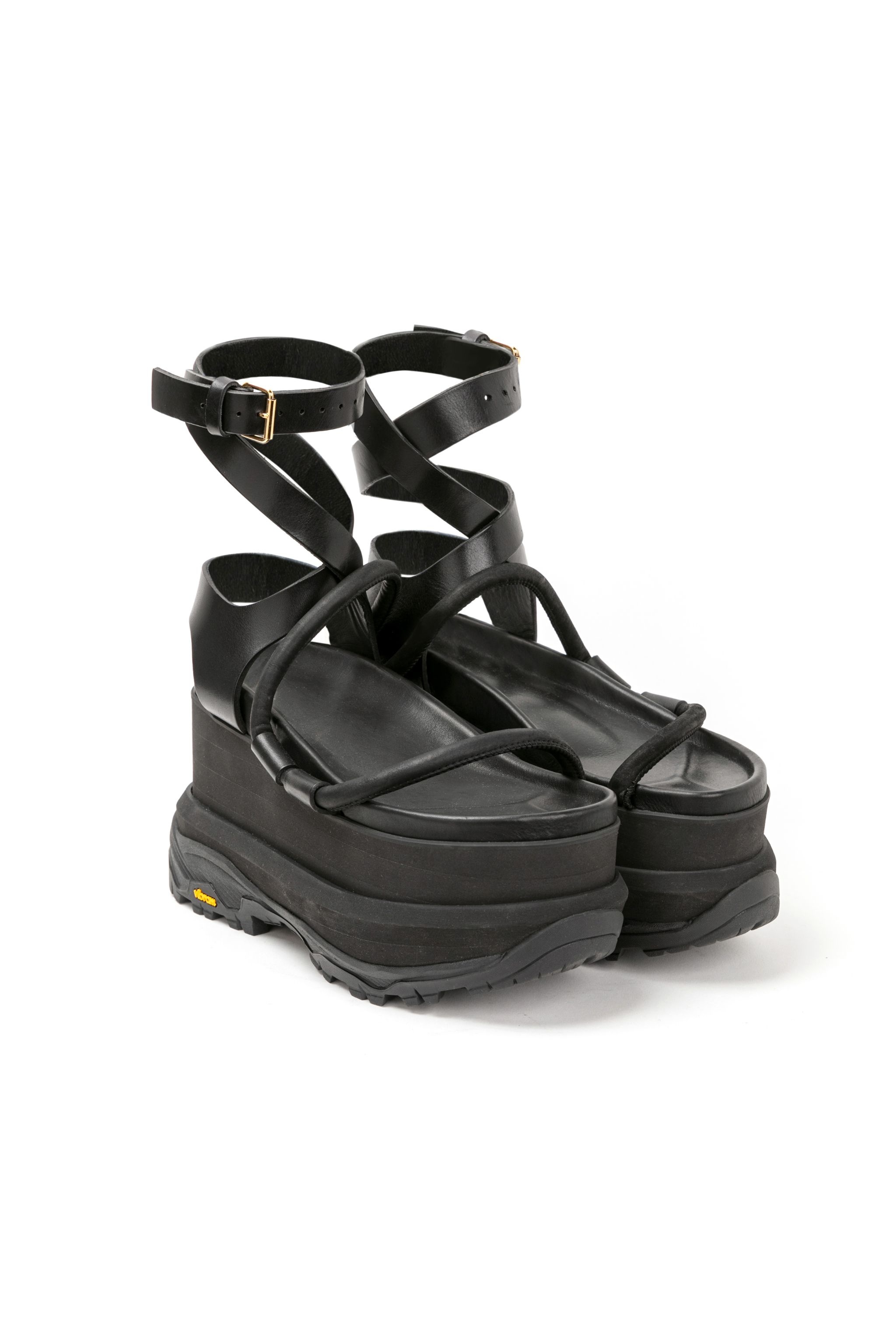 Tube Strap & Ankle Belt Sandals - 2