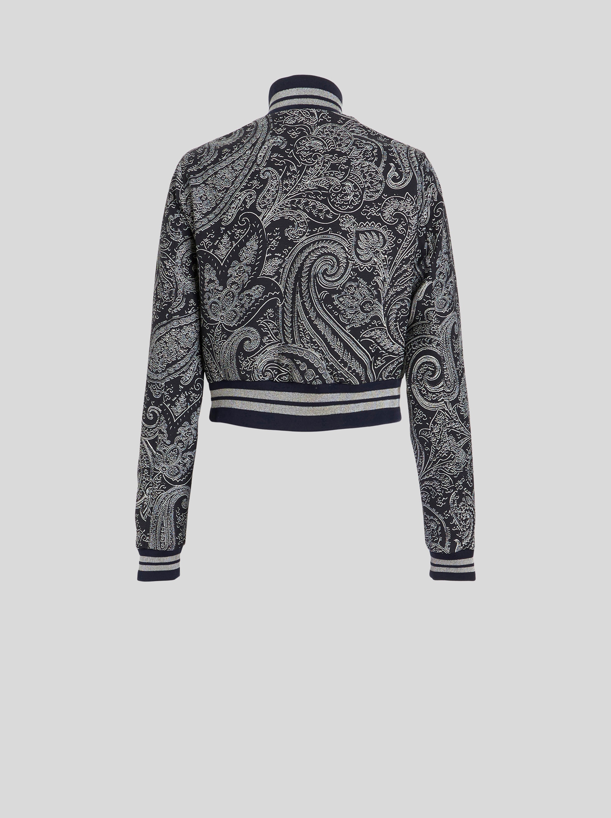PAISLEY BOMBER JACKET - 5
