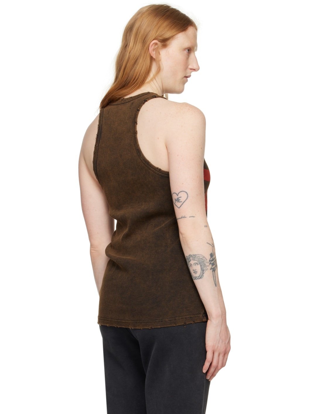 Brown 'The Beach' Tank Top - 3