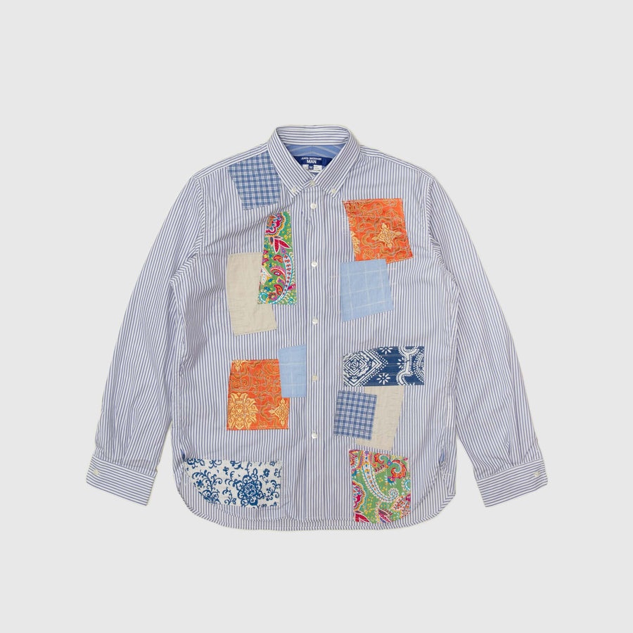 PATCHWORK L/S SHIRT - 2
