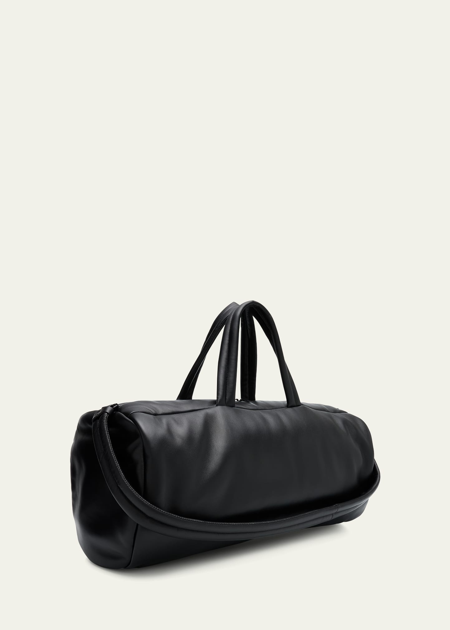 Men's Leather Logo Duffel Bag - 3