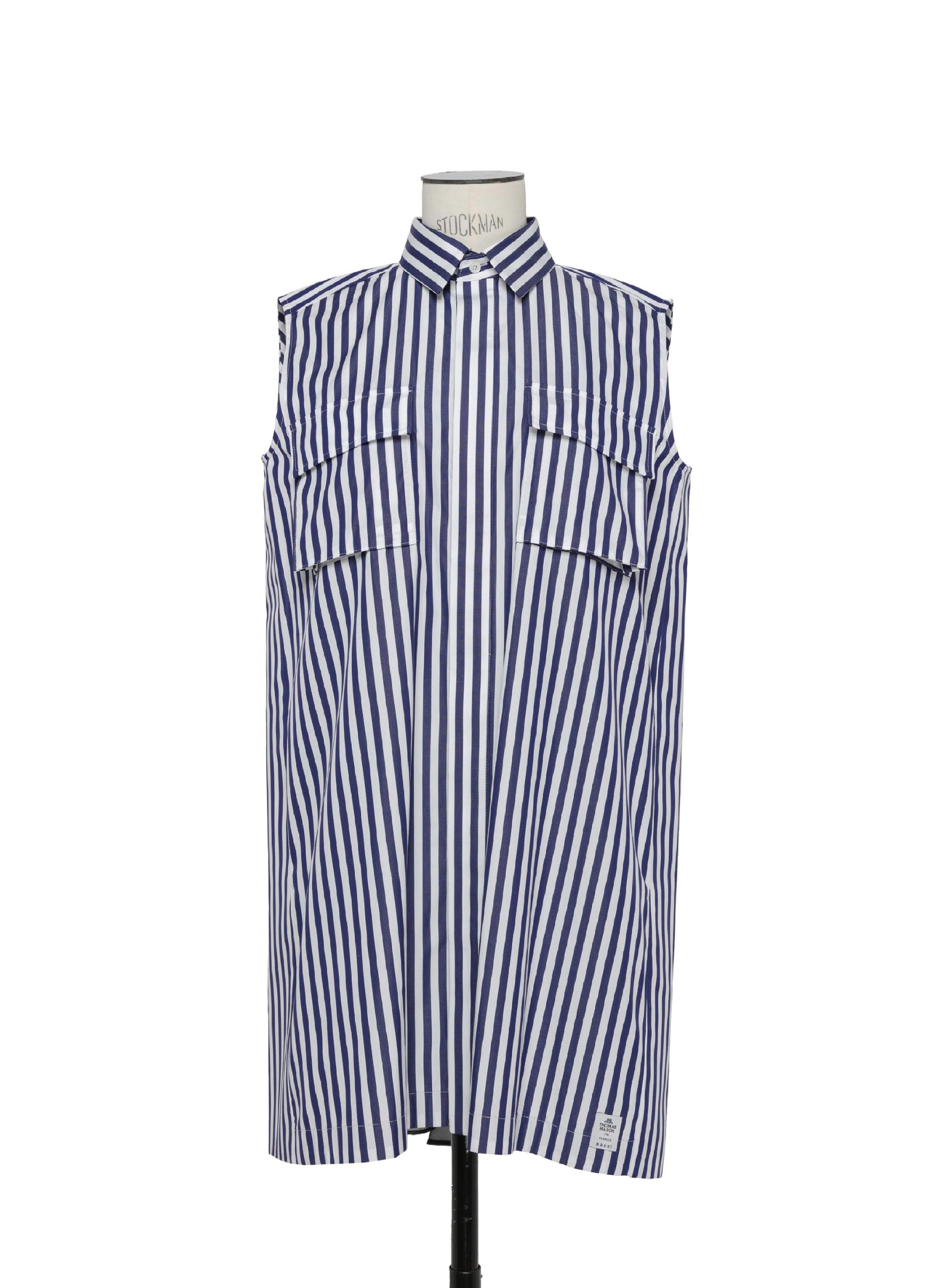 Thomas Mason Cotton Poplin Dress - 1