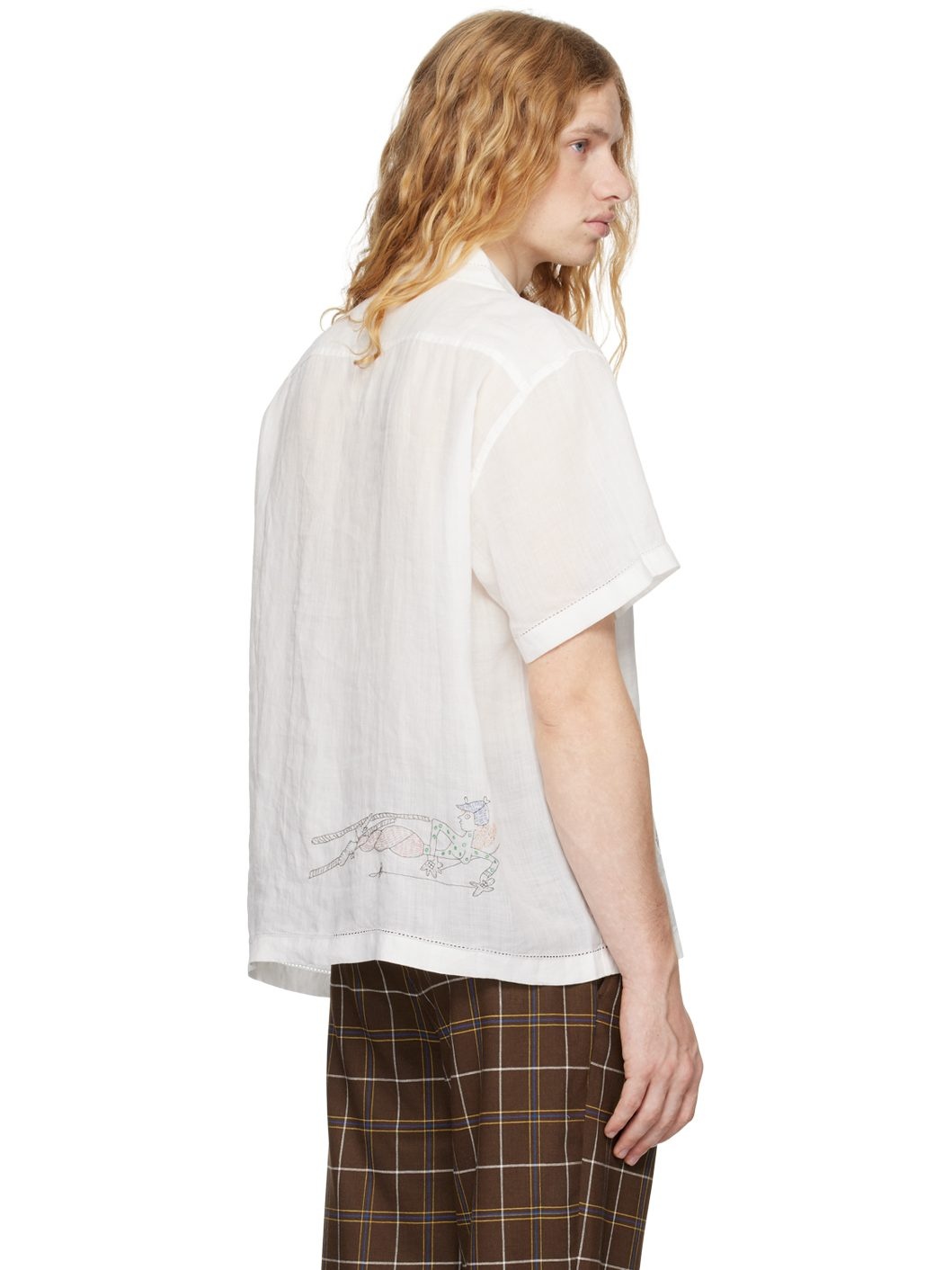 White Skiers Shirt - 3