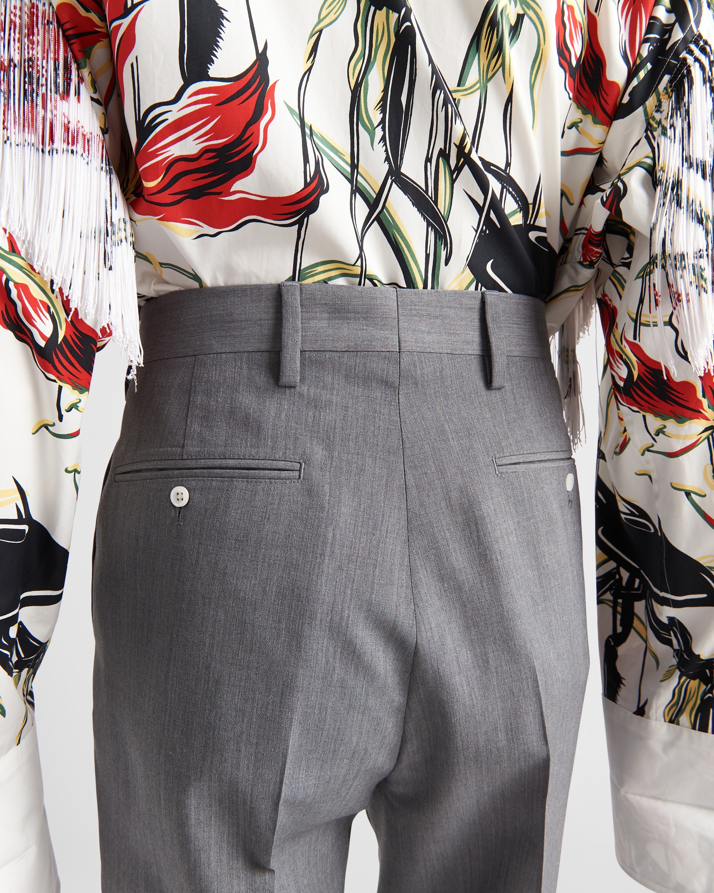 Mohair wool pants - 4
