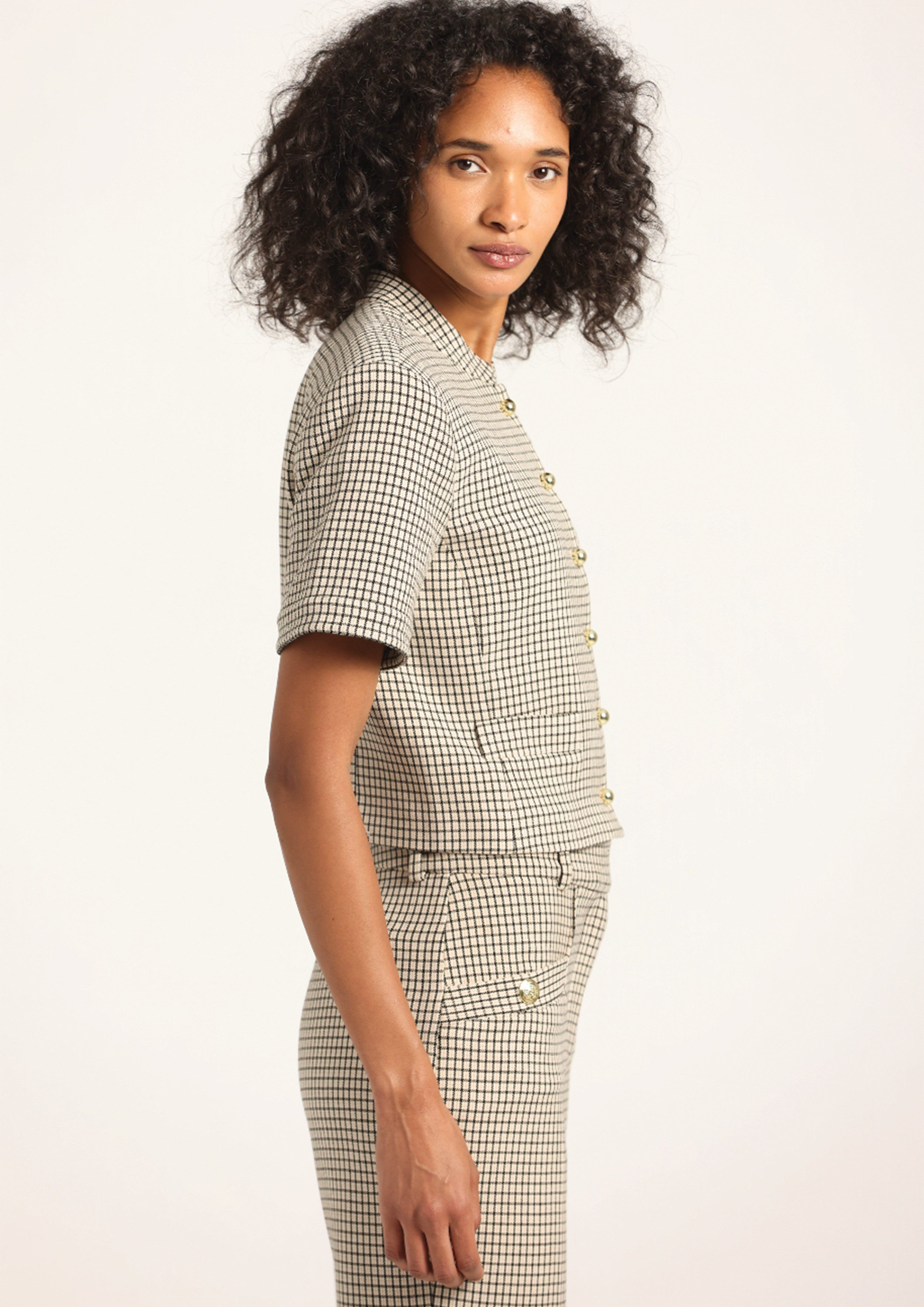 GRACE SHORT SLEEVE JACKET - 4
