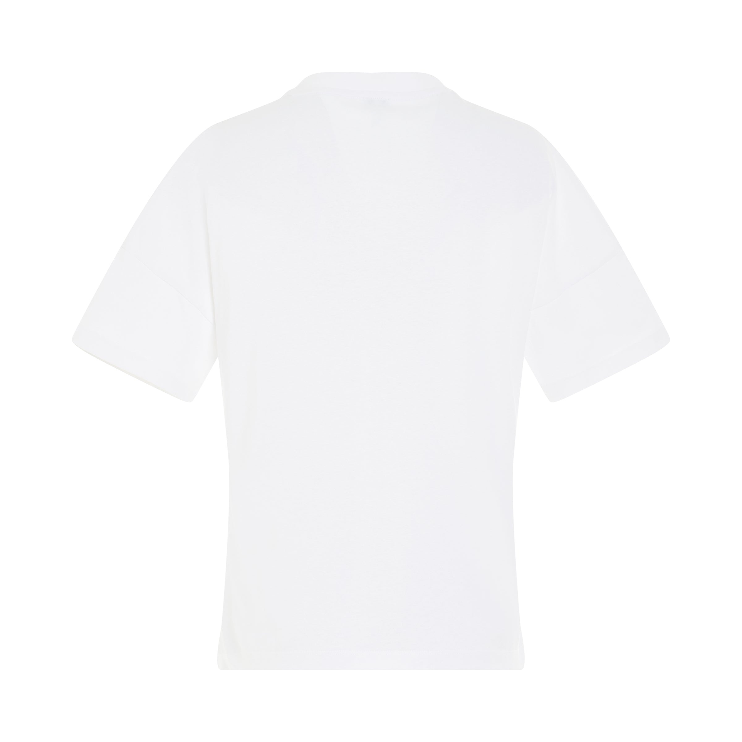 Anagram Boxy Fit T-Shirt in White - 4
