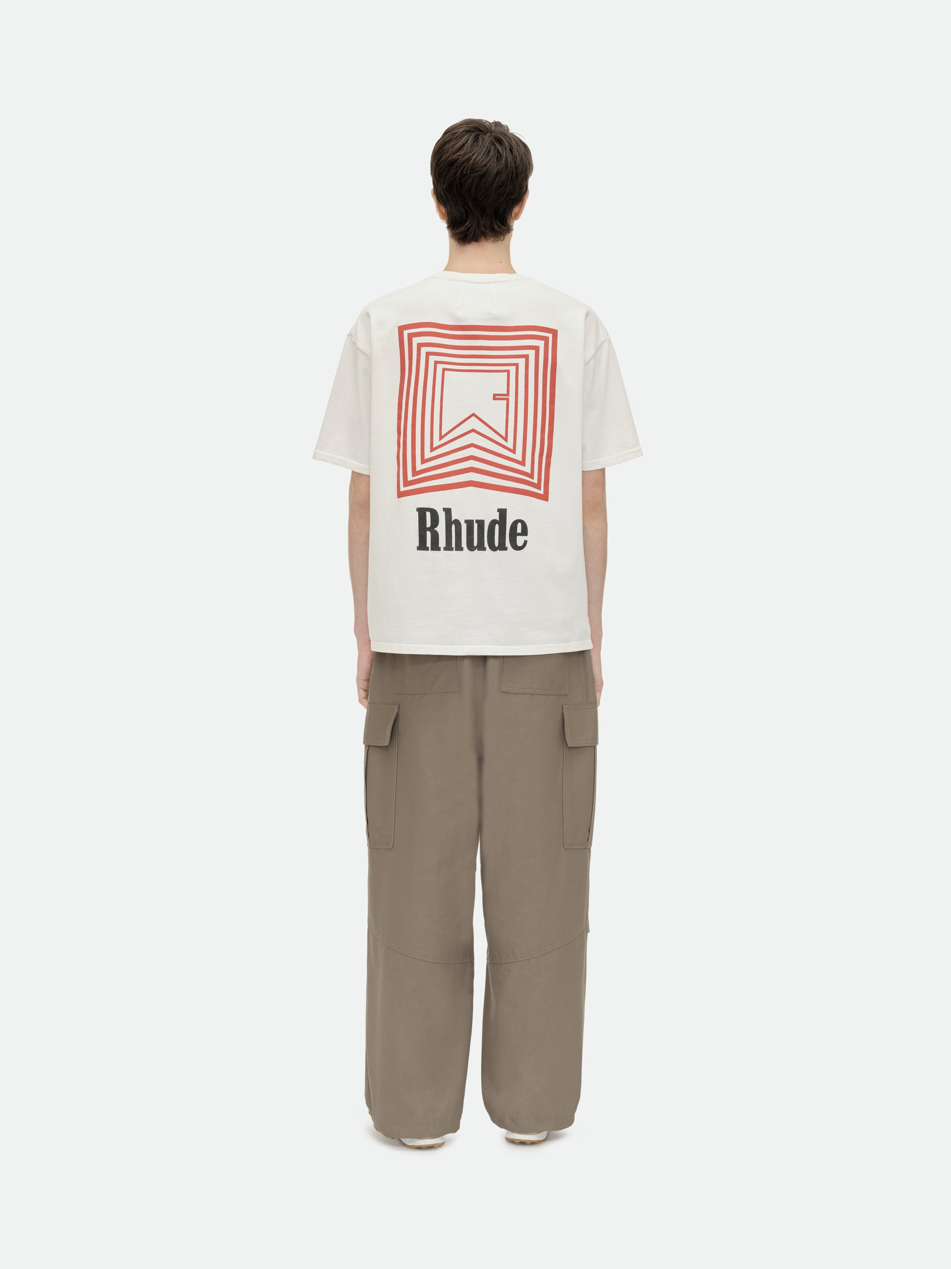 CHEVRON LOGO REPEAT TEE - 4