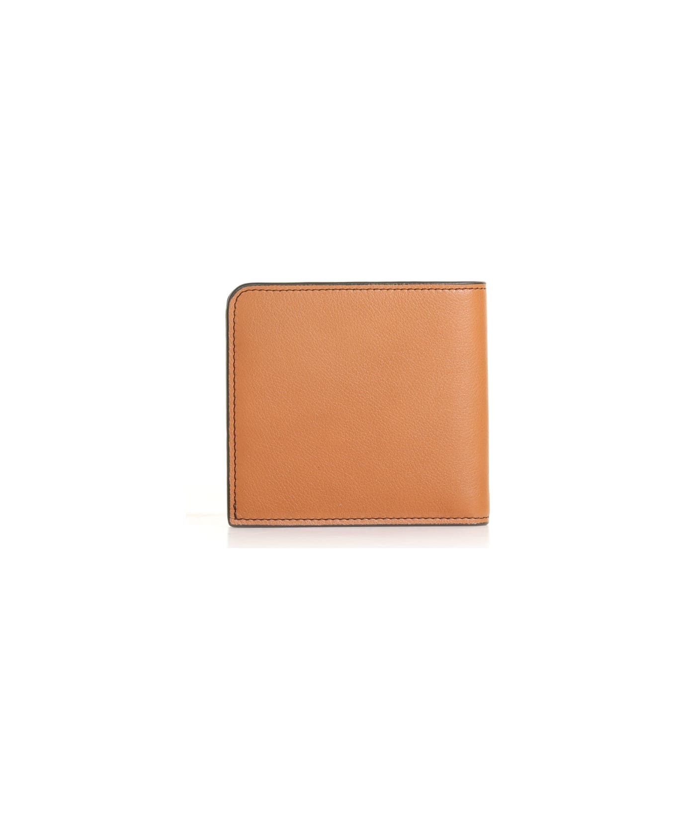 Leather Wallet With Logo - 2