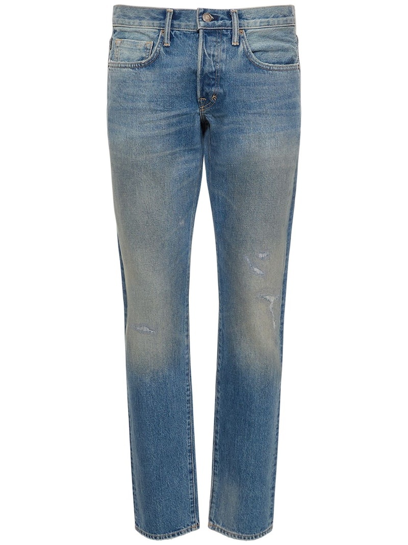 Slim fit denim jeans - 1