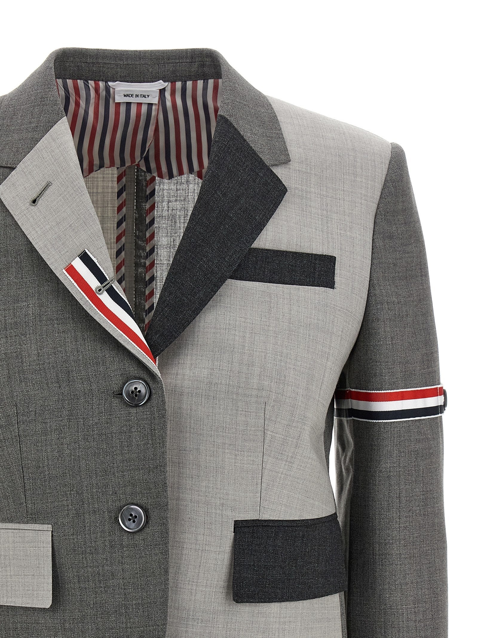 Fun-Mix Blazer And Suits Gray - 3