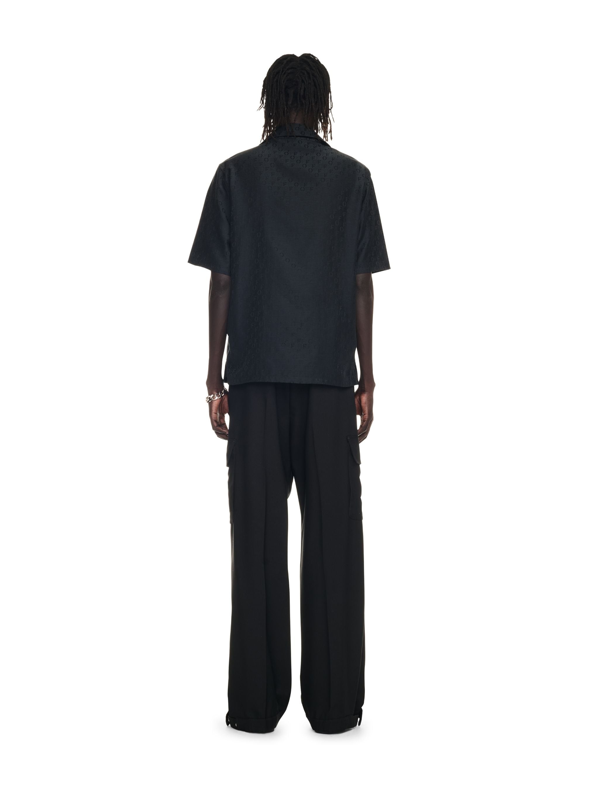 Ow Emb Drill Cargo Pant - 4
