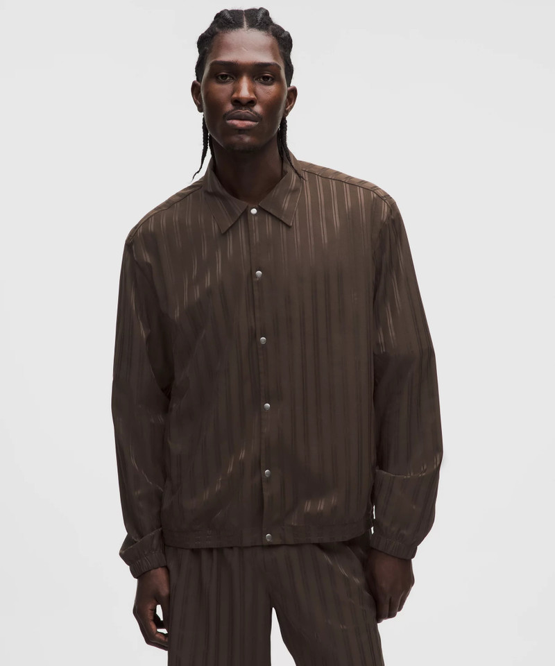 Satin Stripe Coaches Jacket 1