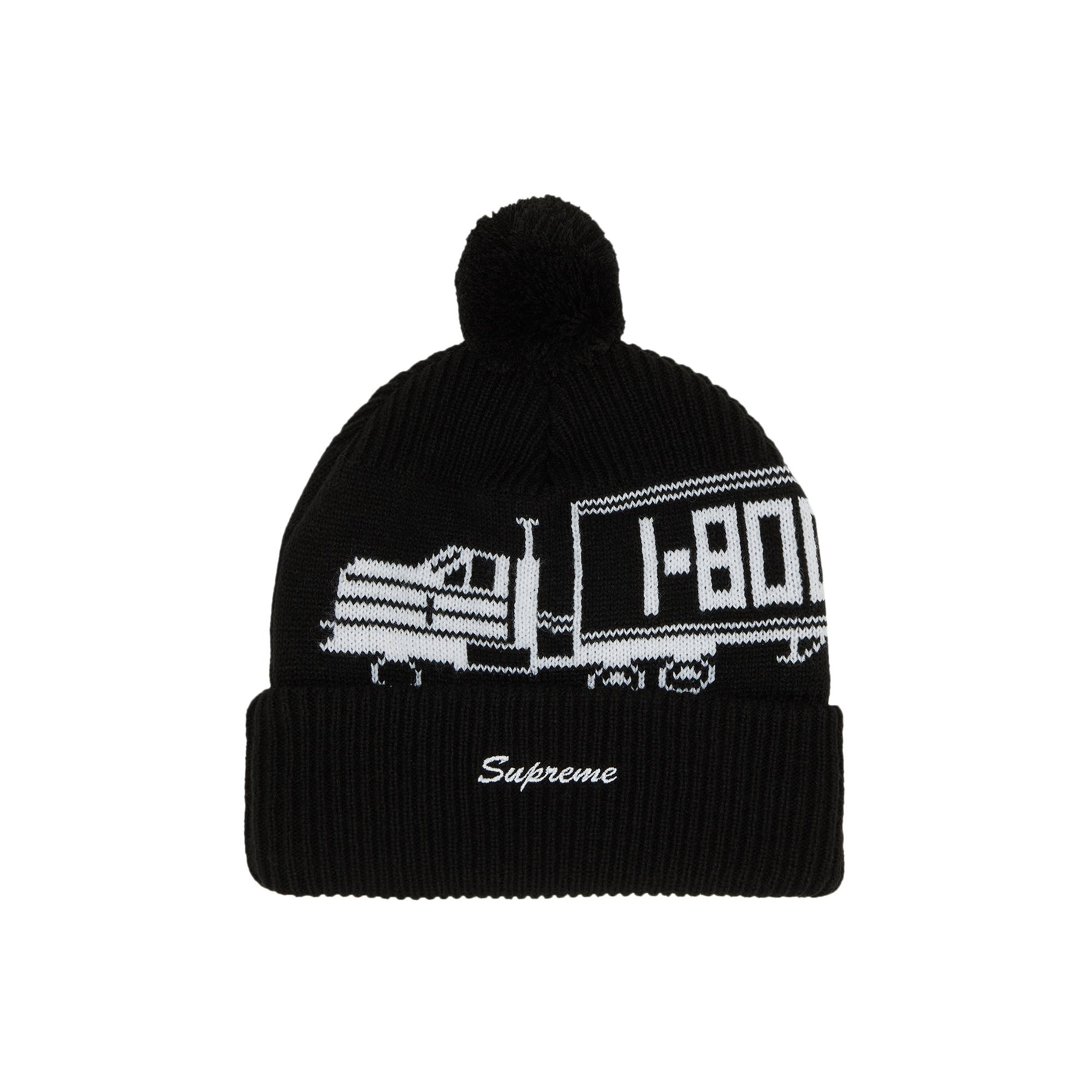 Supreme 18 Wheeler Beanie 'Black' - 1