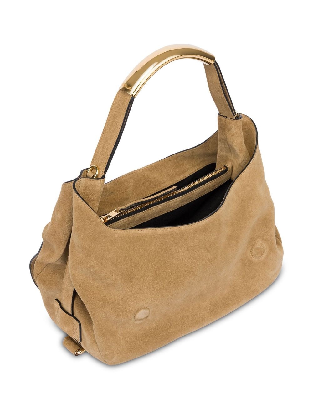 Handle Me suede tote bag - 3