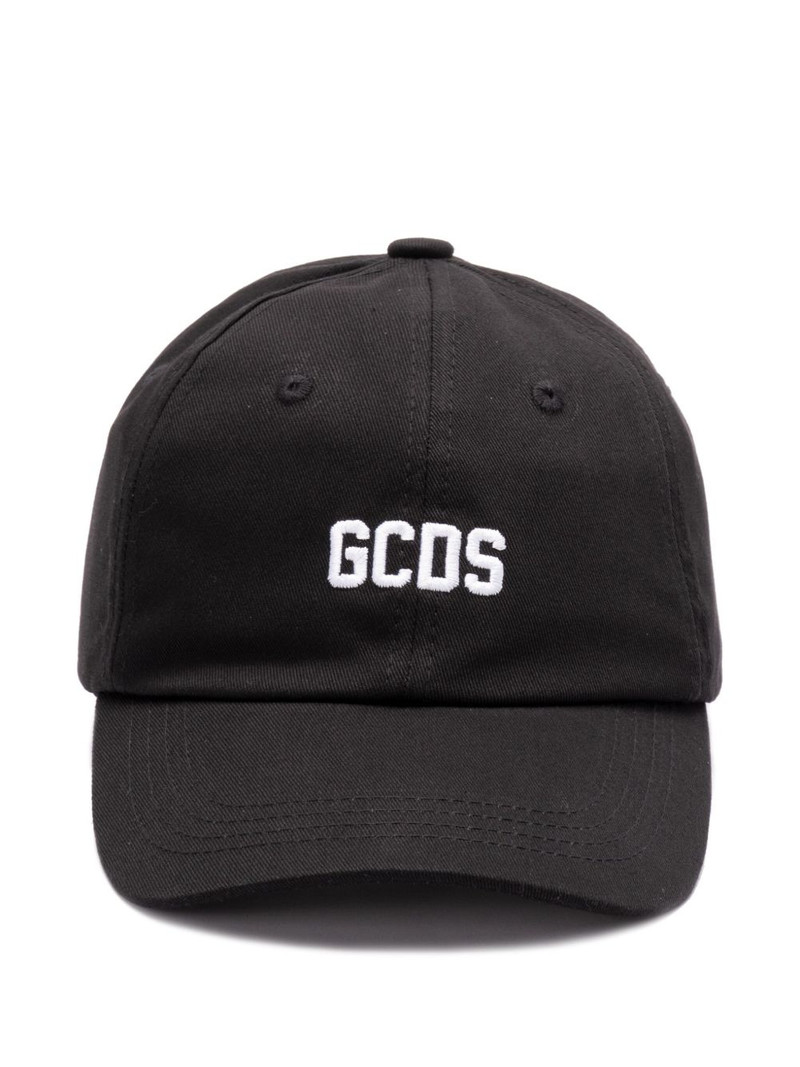 logo-embroidered baseball cap 1