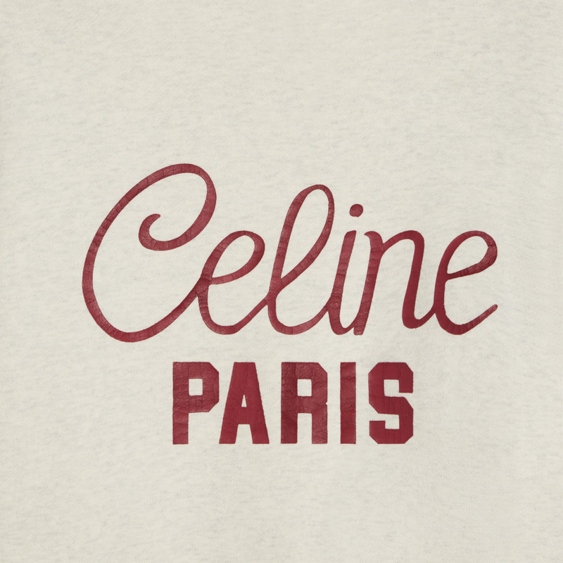 celine sweatshirt in cotton fleece 4