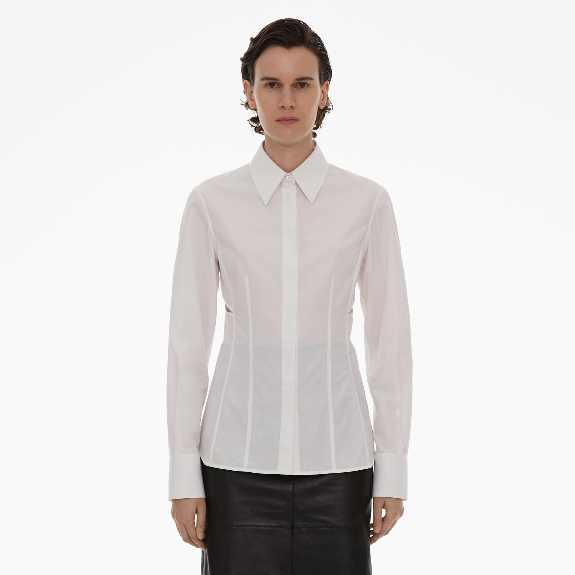 POPLIN SLASH SHIRT - 3