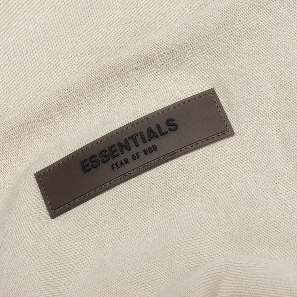 FEAR OF GOD ESSENTIALS WOMEN'S 3/4 SLEEVE HOODIE - WHEAT - 3