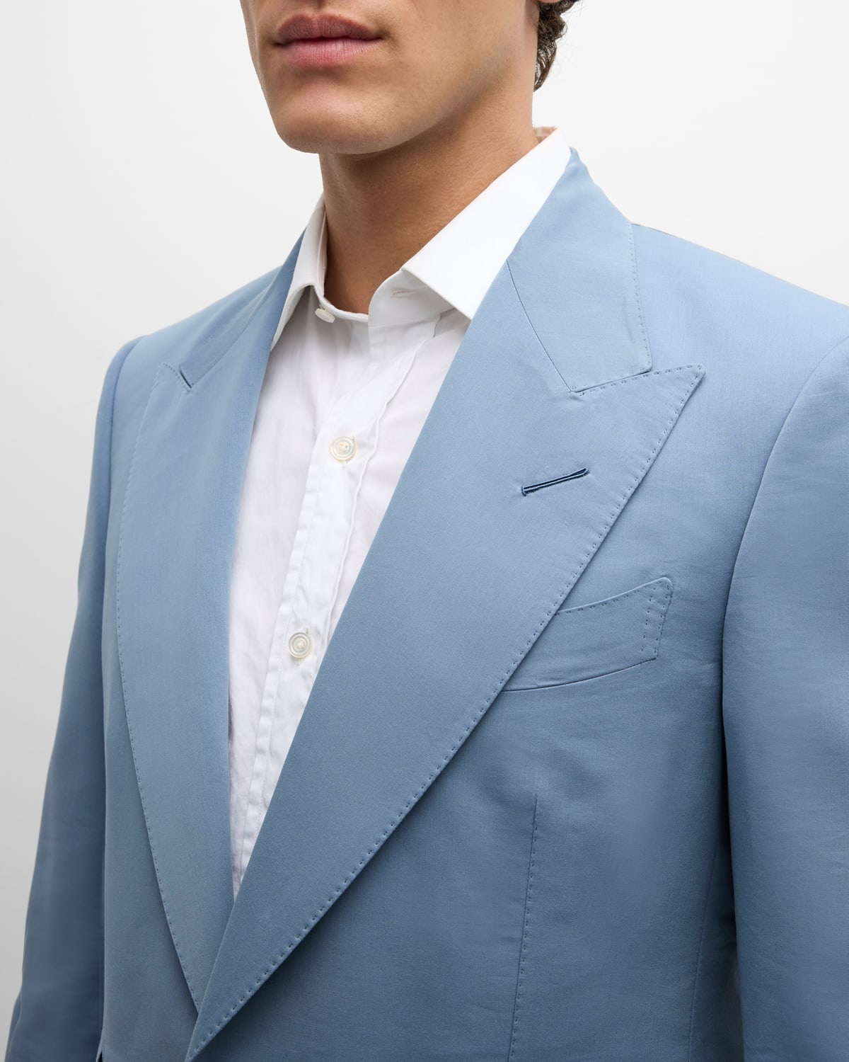 Men's Shelton Piece-Dyed Poplin Suit - 2