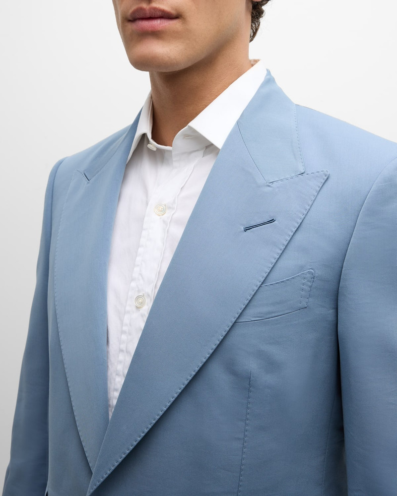 Men's Shelton Piece-Dyed Poplin Suit 2