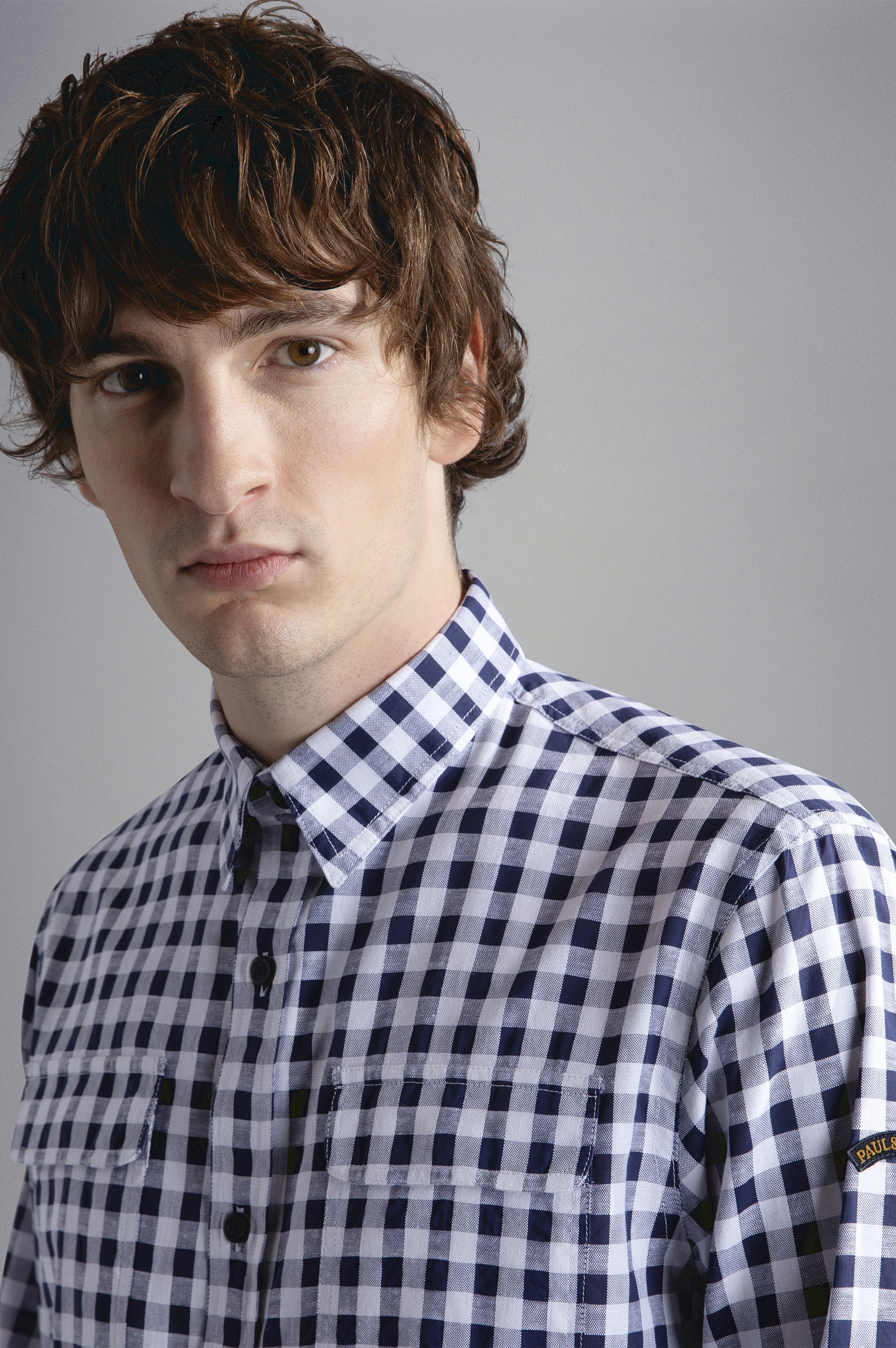 COTTON E LINEN OVERSHIRT - 4