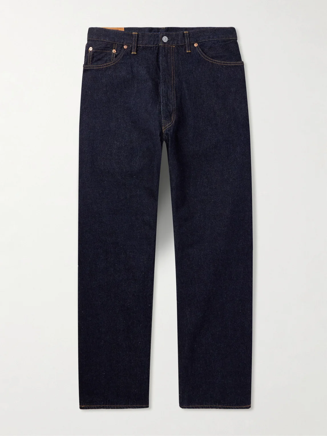 Straight-Leg Selvedge Jeans - 1