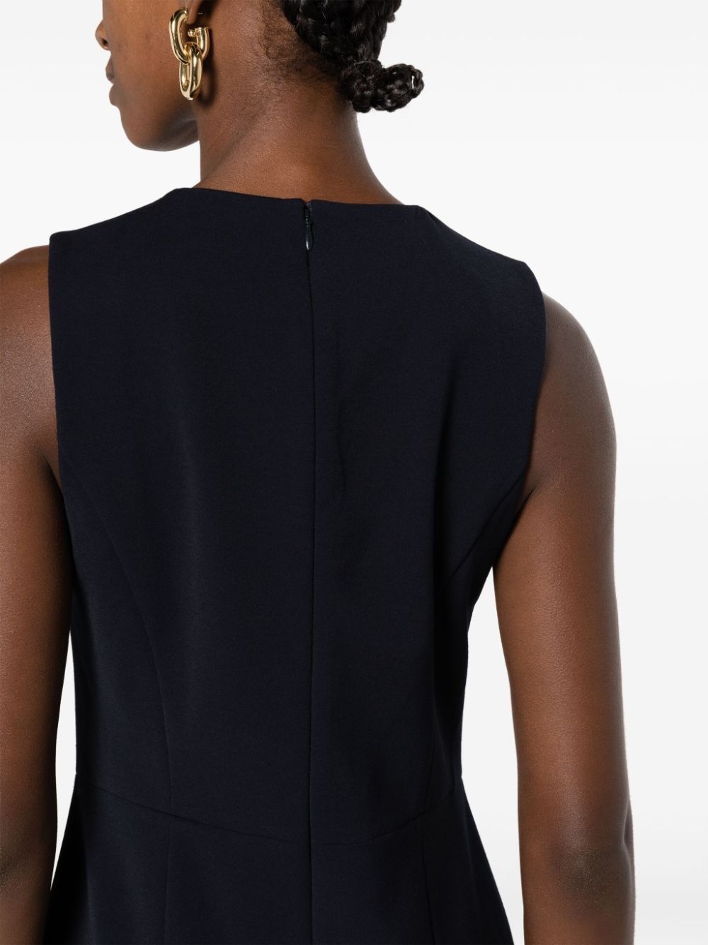 sleeveless knee-length dress - 5