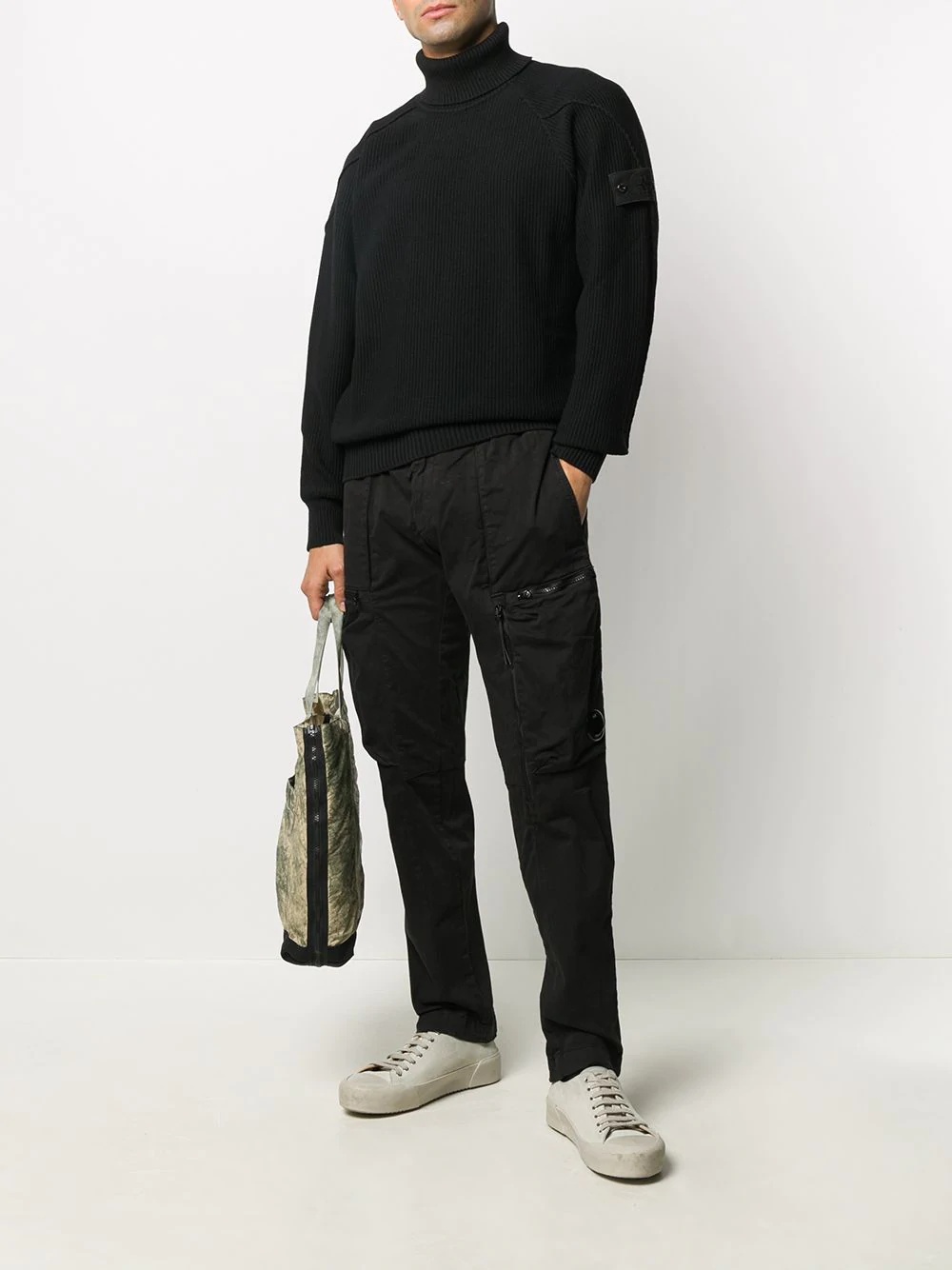 side zipped pockets track pants - 2