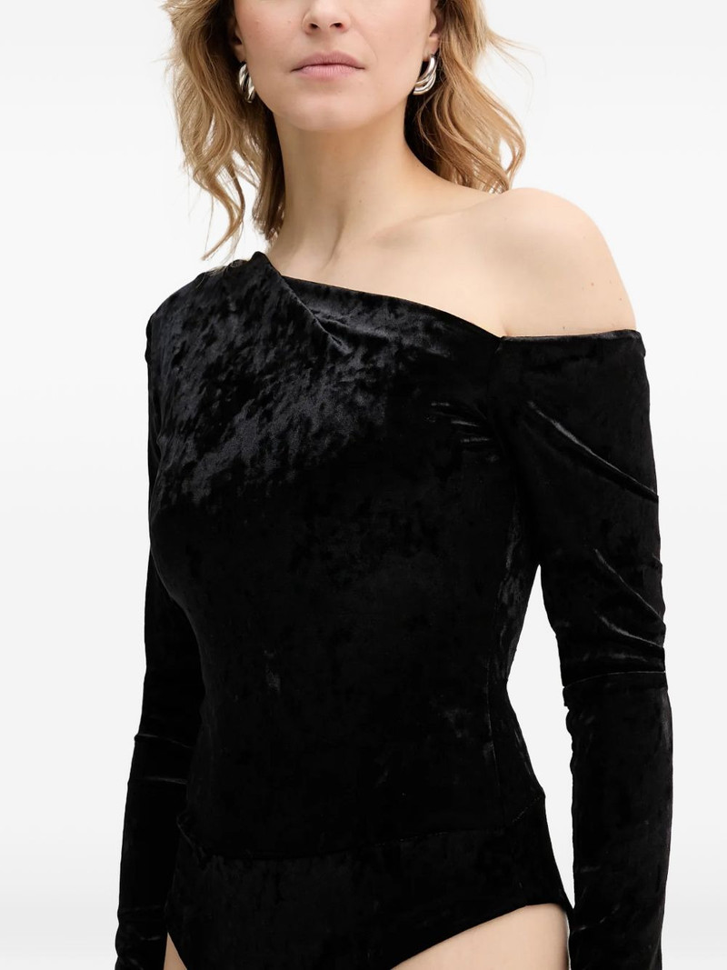 one-shoulder long-sleeve bodysuit 4