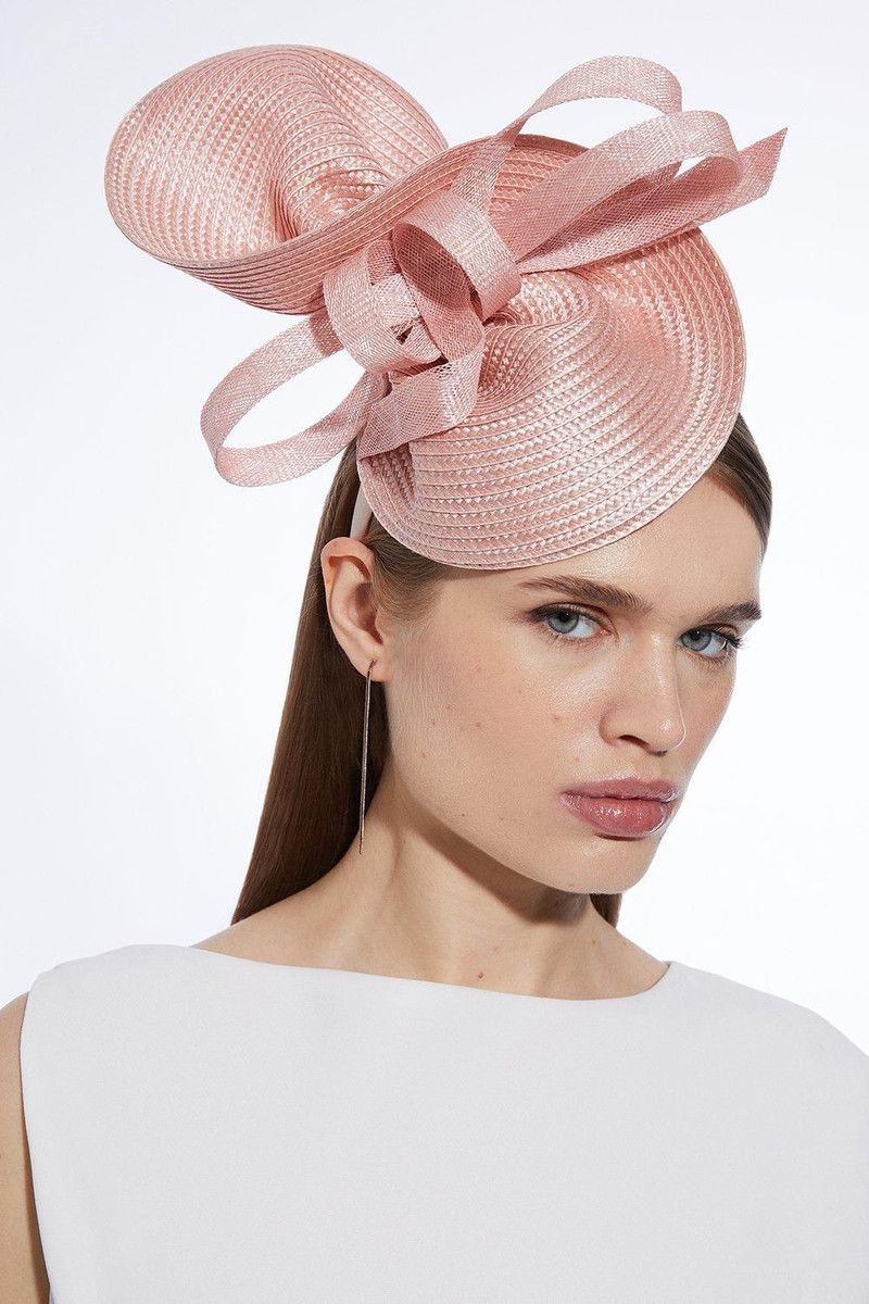Asymmetric Bow Headband Fascinator 1