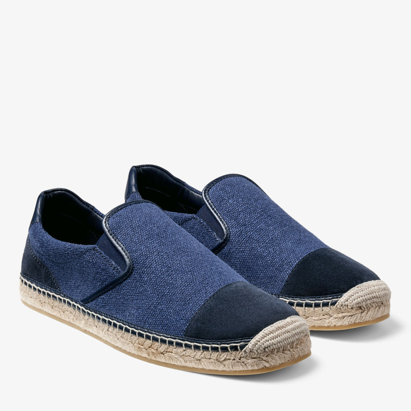 Ivan Espadrille
Navy Canvas Espadrilles 2