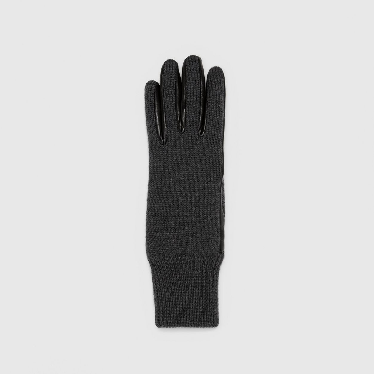 Cashmere-lined Merino Wool and Lambskin Gloves - 3