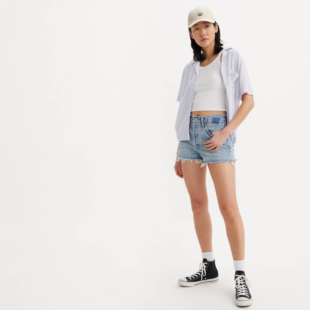 501® ORIGINAL FIT HIGH RISE WOMEN'S SHORTS - 3