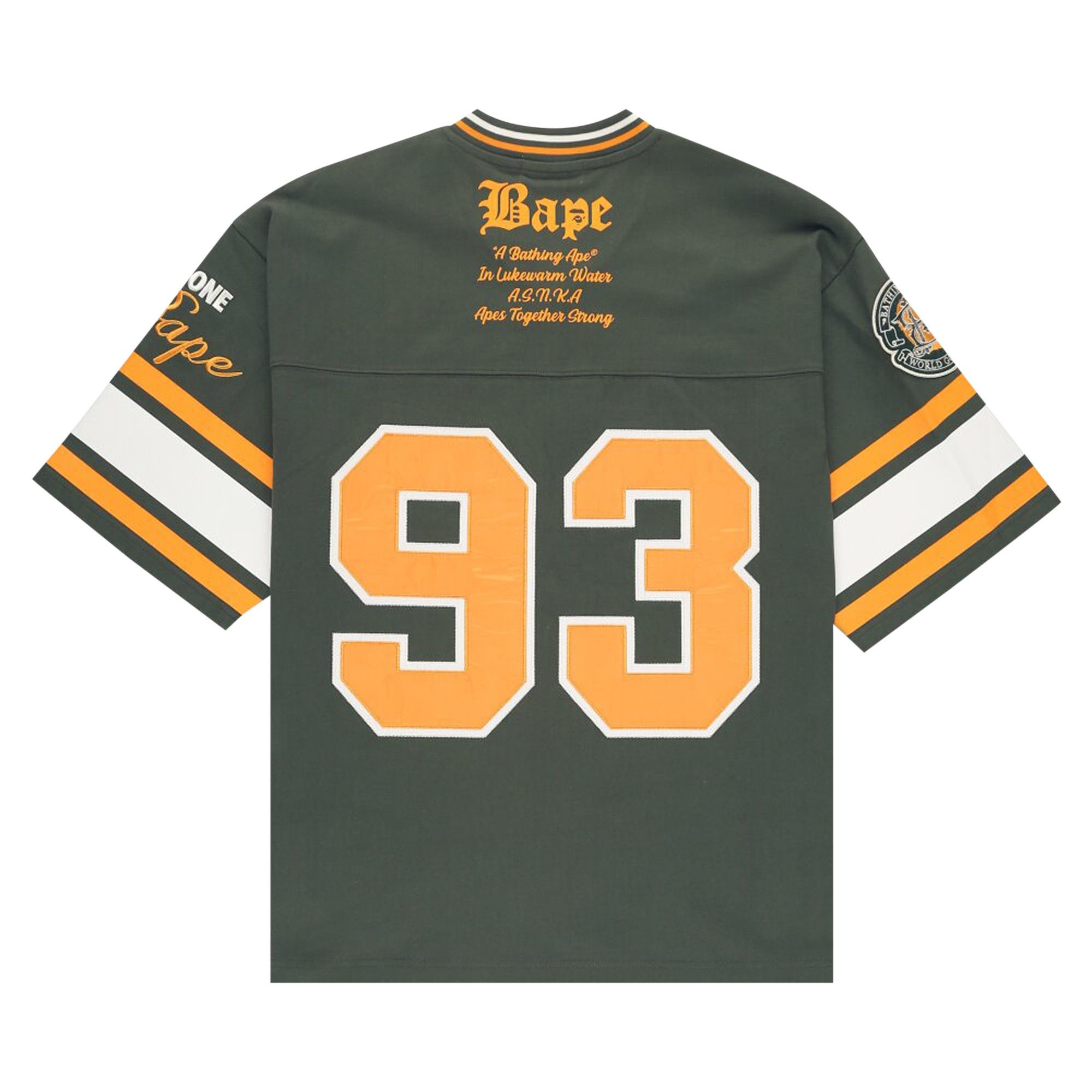 BAPE Football Jersey 'Green' - 2