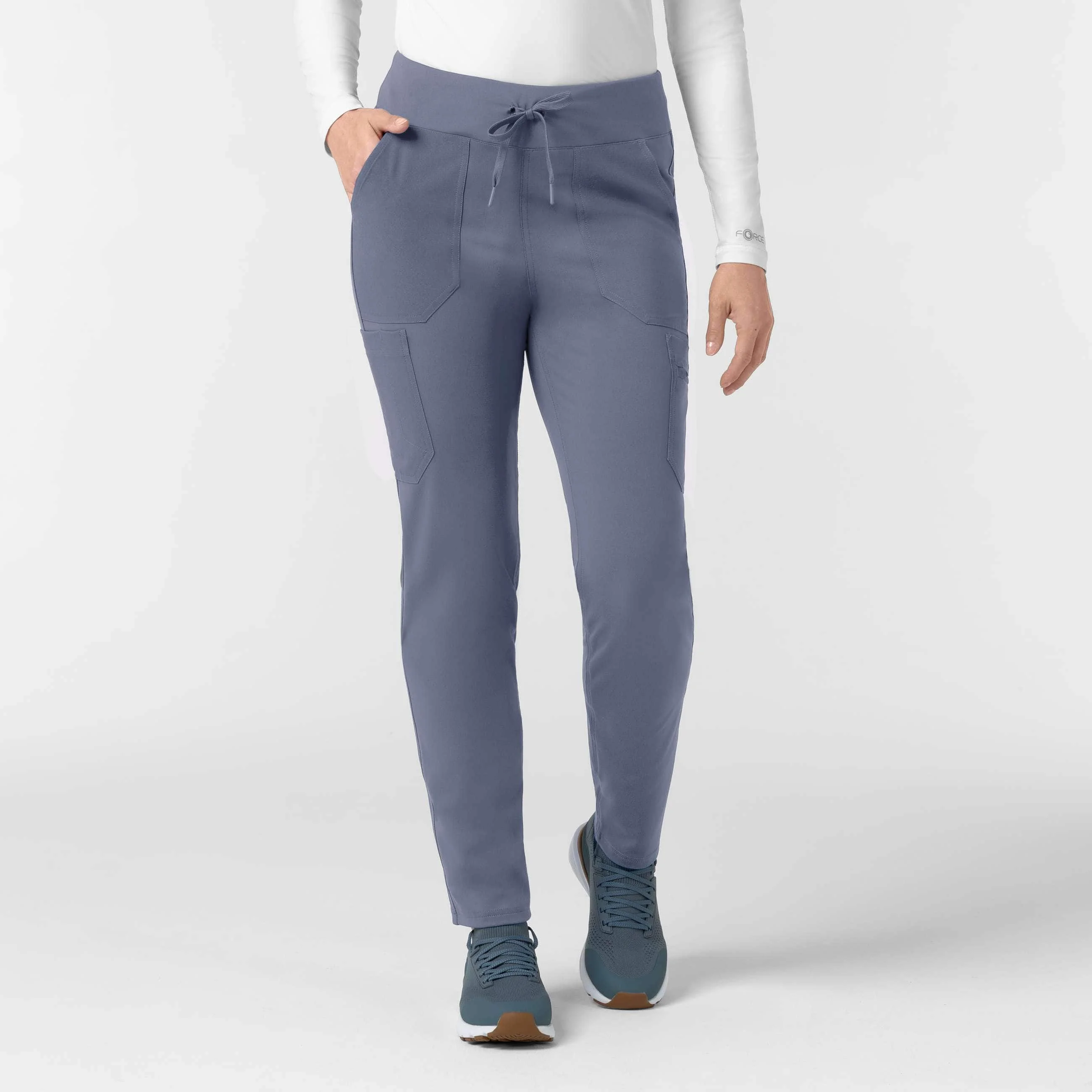 Women's Force Cross-Flex Knit Modern Scrub Pant - 1