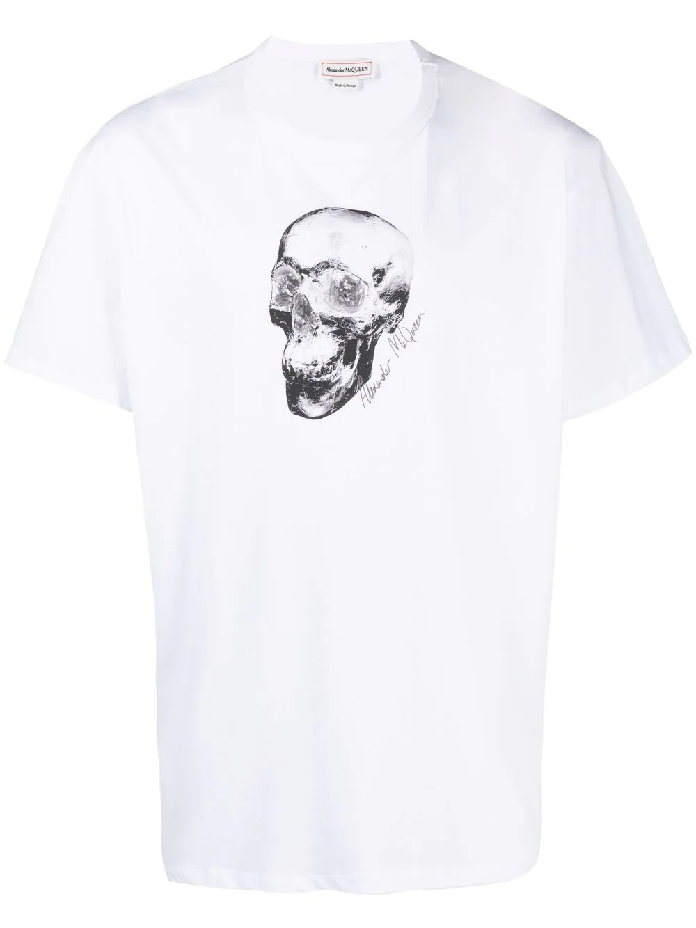 skull-print short-sleeve T-shirt - 1