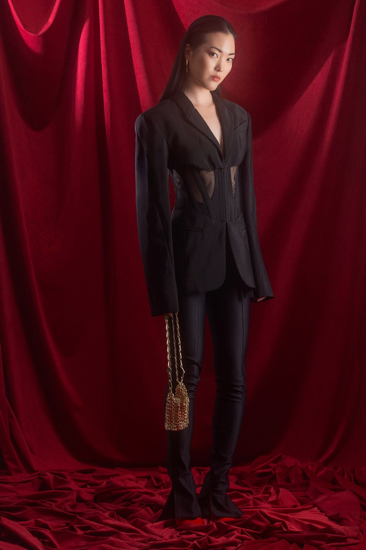 Cut-out pants - 2