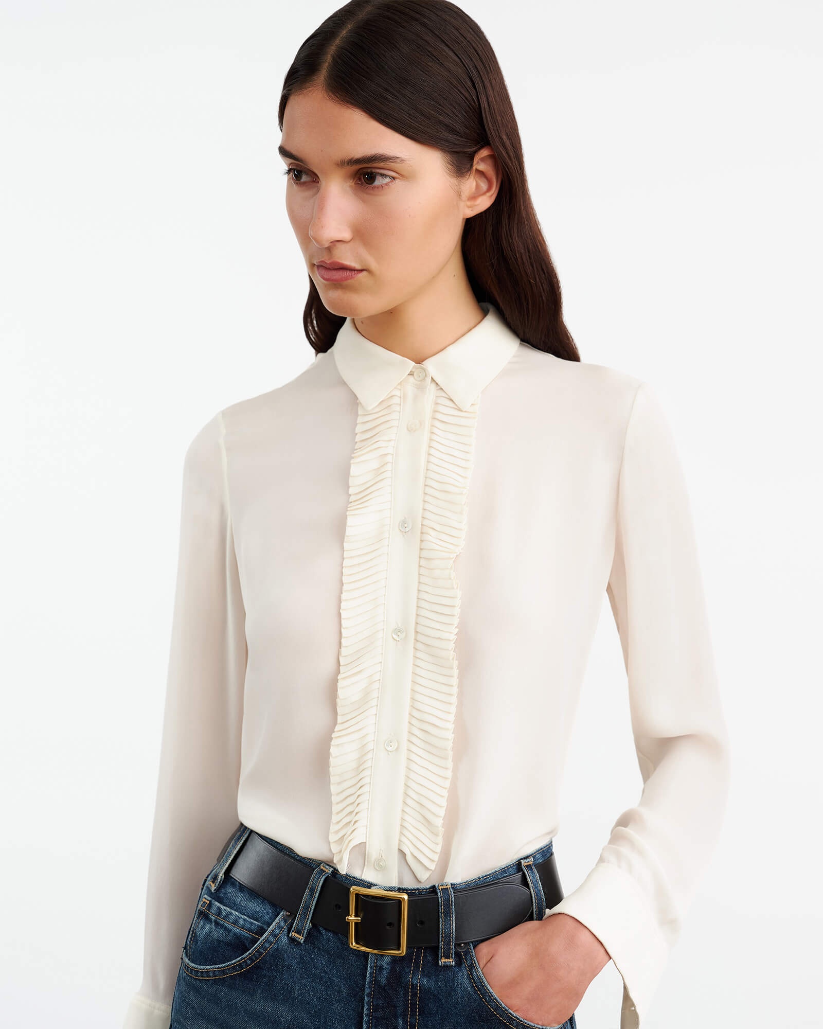DANIKA SILK SHIRT - 3