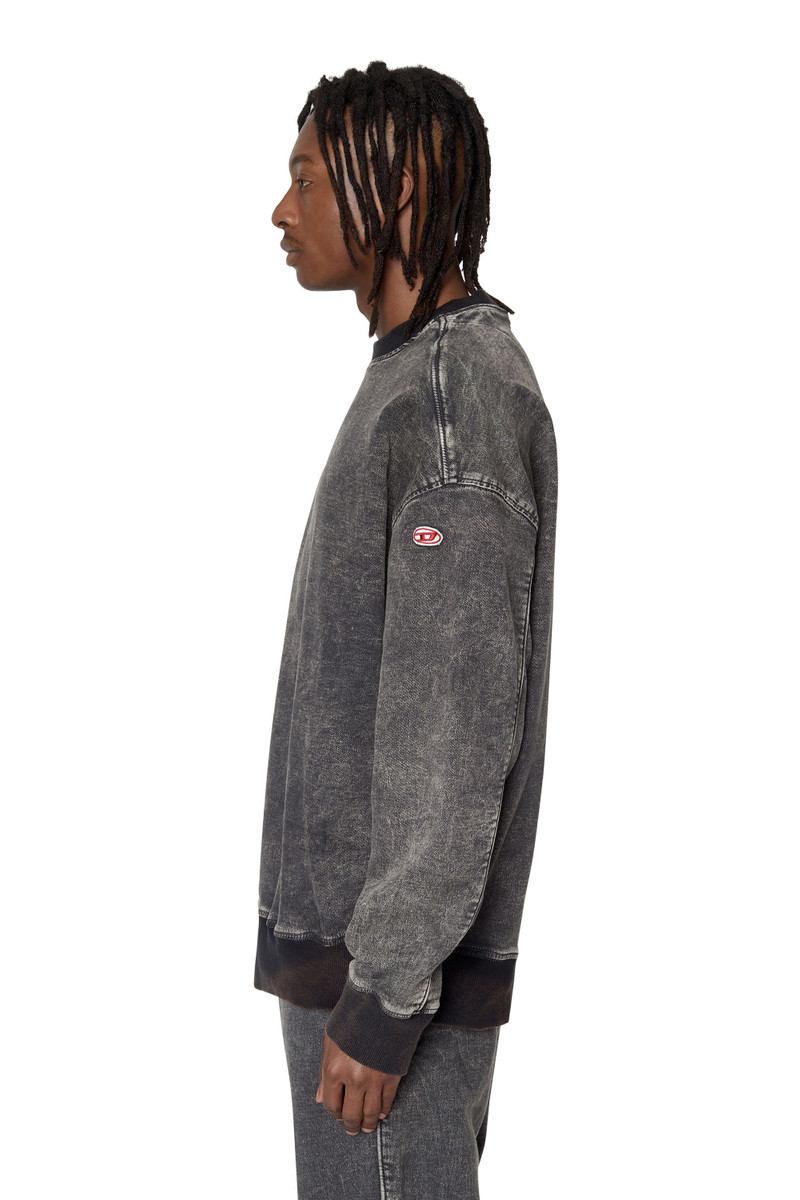 D-KRIB TRACK DENIM SWEATSHIRT 6