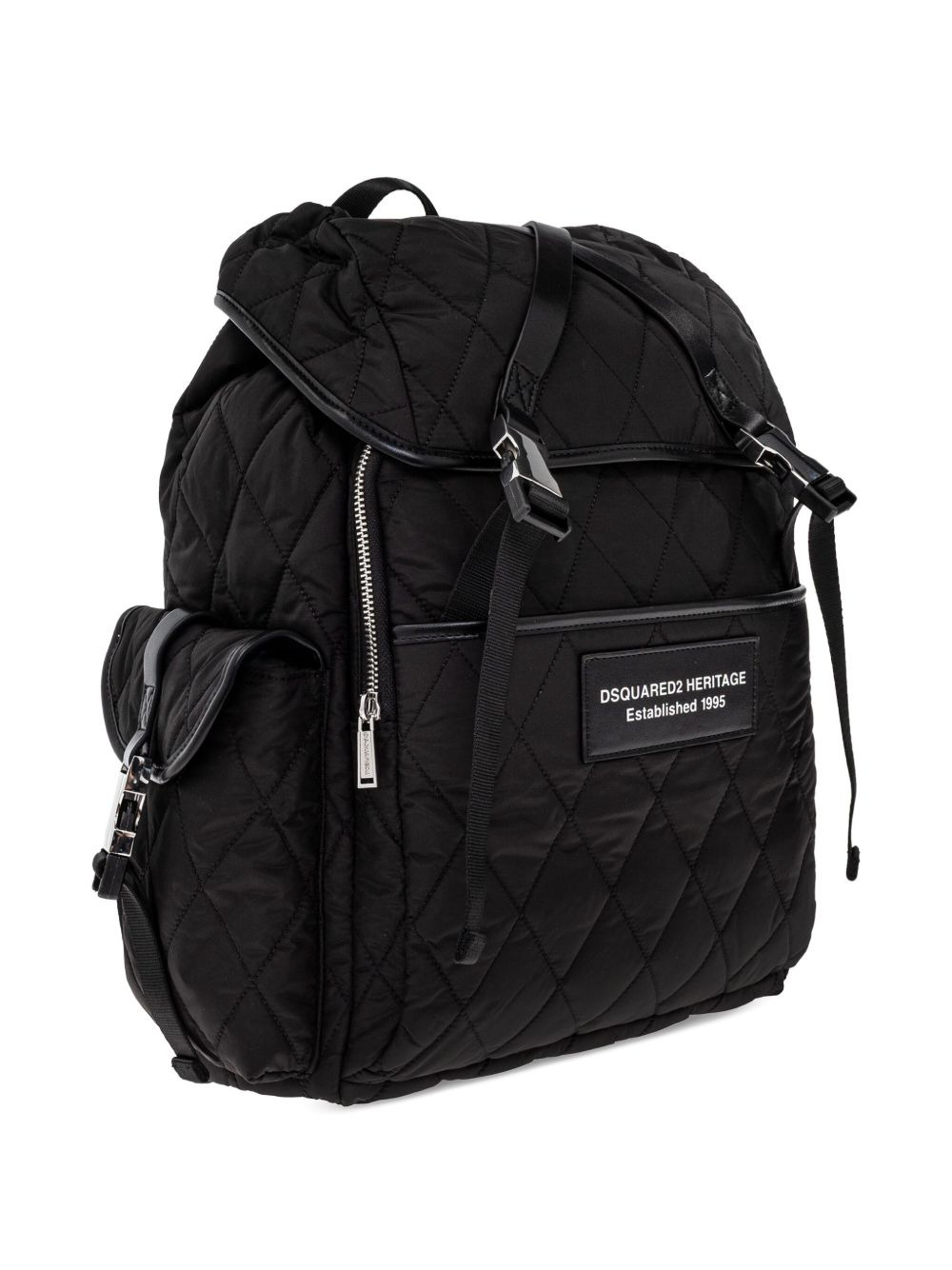 quilted backpack - 4