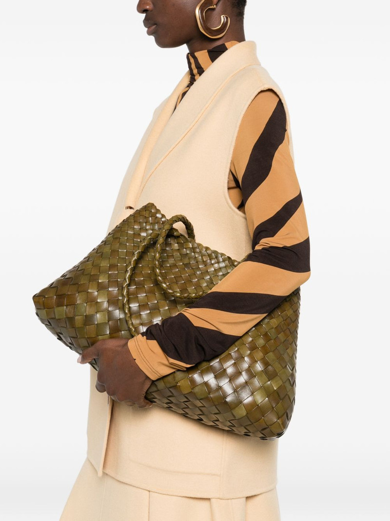 DRAGON DIFFUSION big Santa Croce woven tote bag outlook