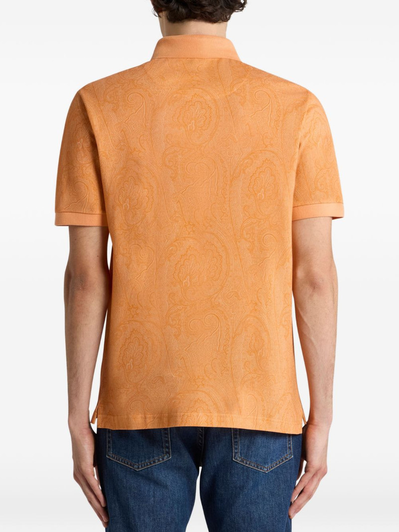 arnica-motif polo shirt 3