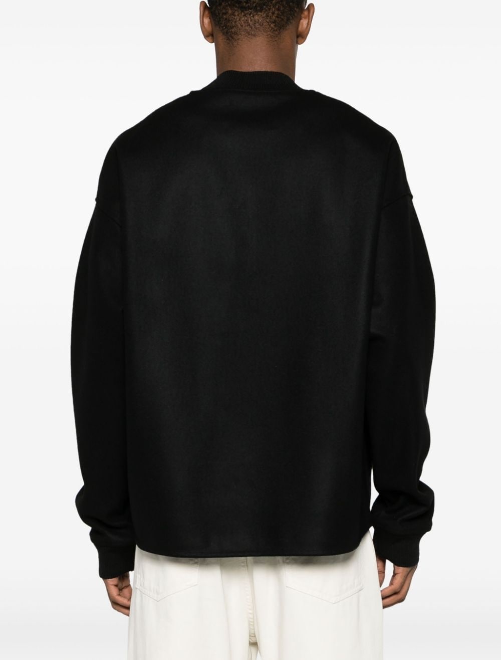 crew-neck wool jumper - 4