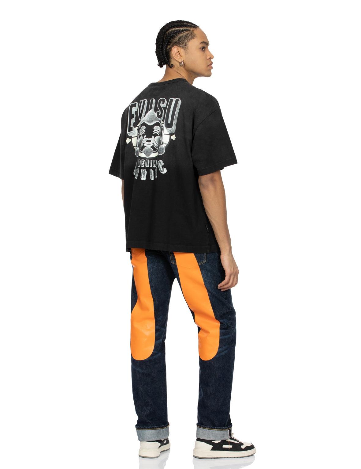 Daicock Print Baggy-Fit Jeans #2000 - 2